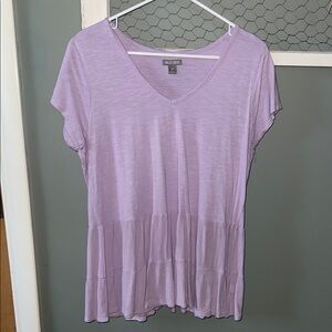 Falls Creek Lilac V-Neck Women's Top